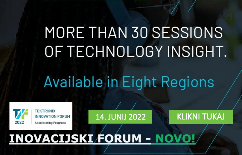 Tektronix EMEA inovacijski forum otvoritev ORIG web