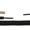 ESD spiralni kabel banana črn 2