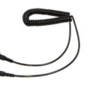 ESD spiralni kabel vtič črn