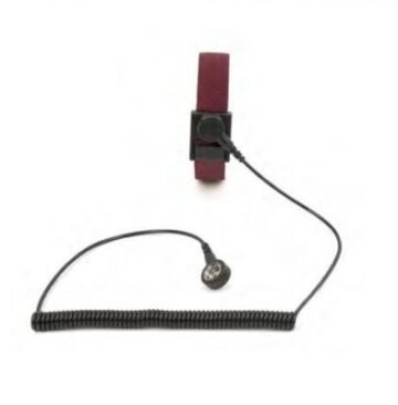 ESD zapestnica rdeča