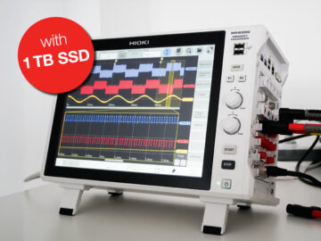 HIOKI MR6000 memory recorder with 1 TB storage EN