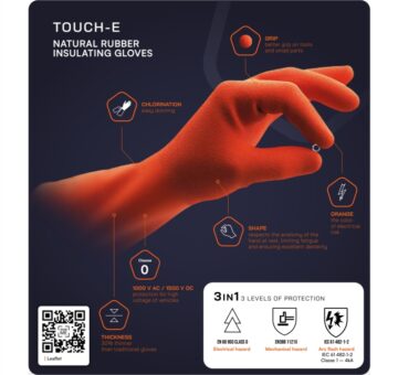 IZOLACIJSKE ROKAVICE TOUCH E 1