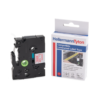 Laminiran označevalni trak HTZ232 12mm rdeče/bel